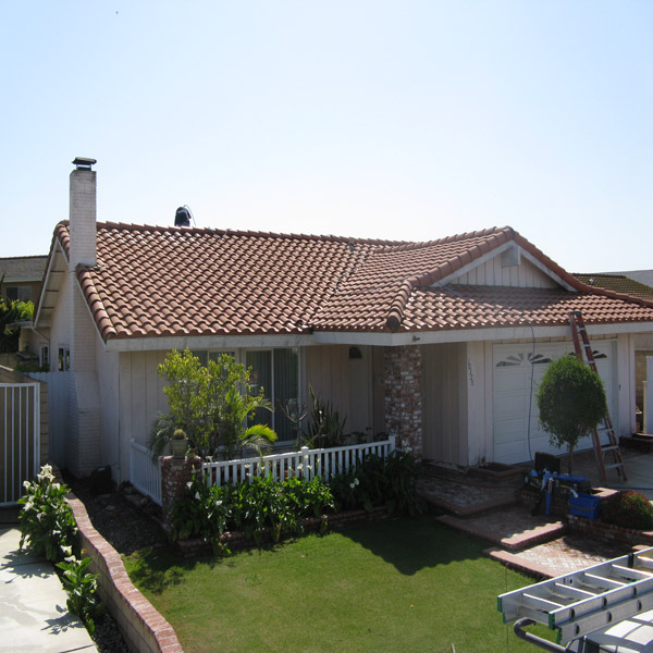 Roof Cleaning After Huntington Beach